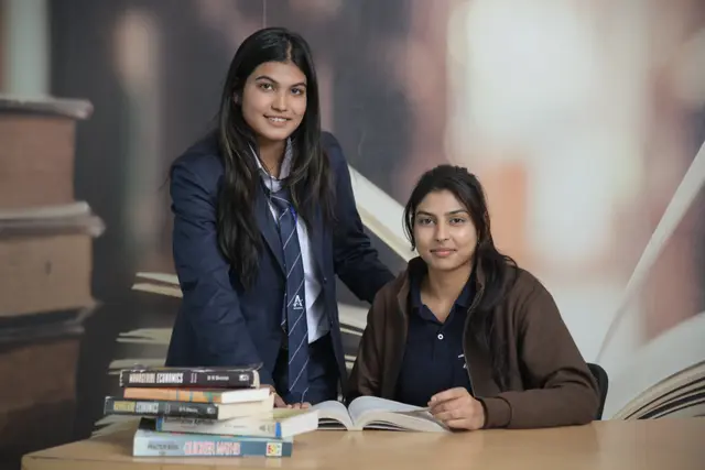 Students learning